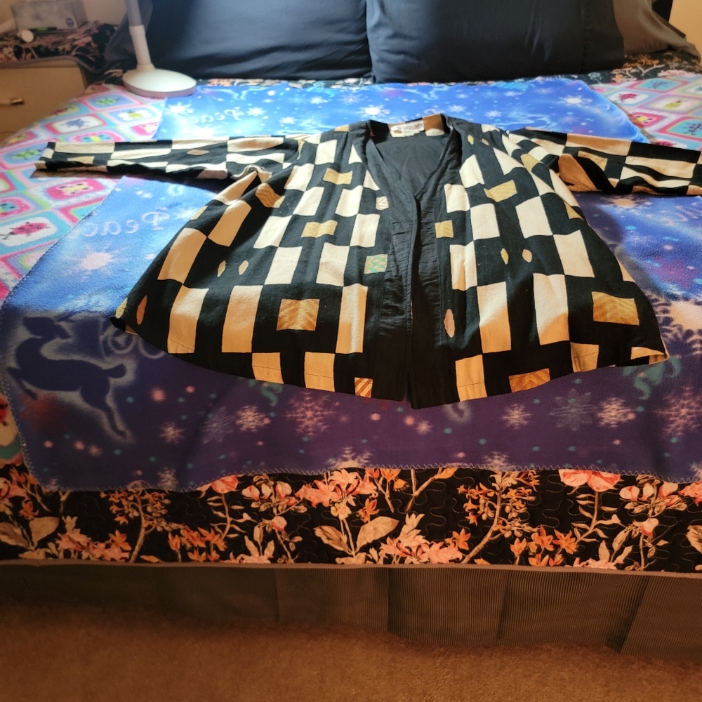 3 piece,jacket,top,skirt set. Multicolor size (one size)